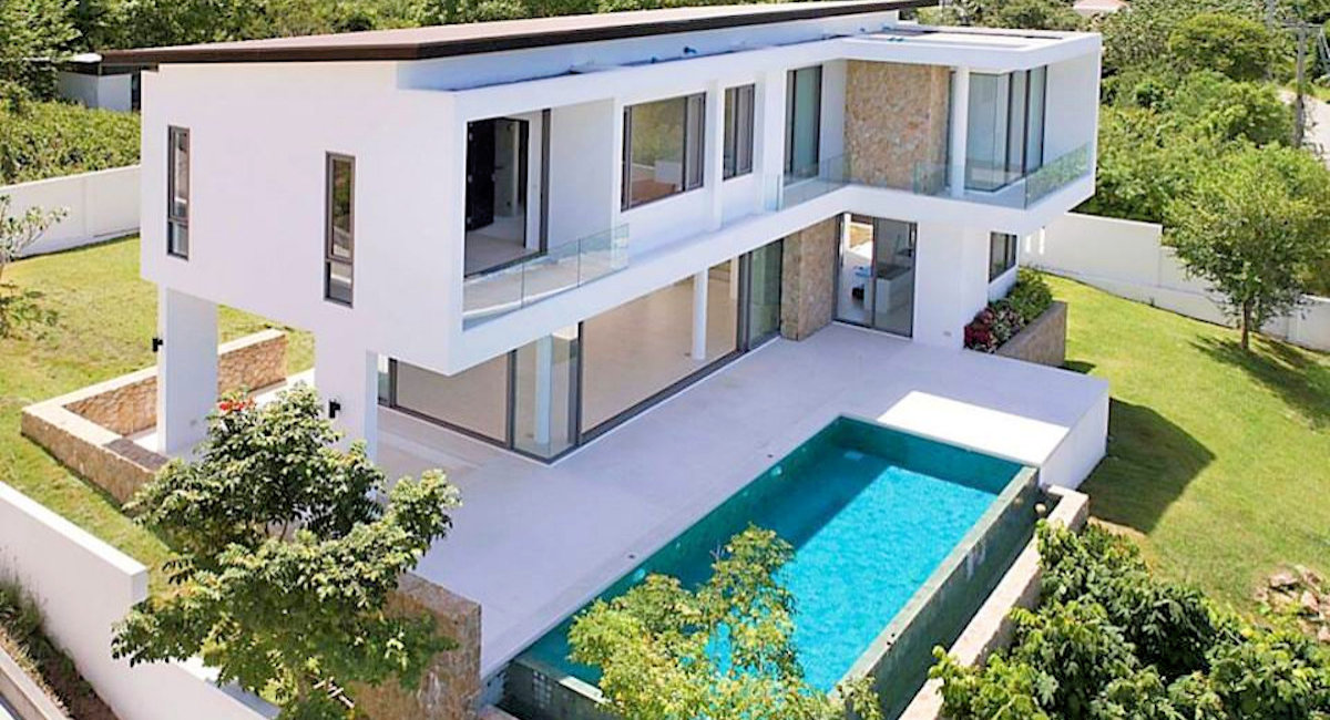 Bophut Modern Sea View Villa